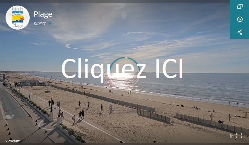 Chatelaillon plage direct en webcam copie